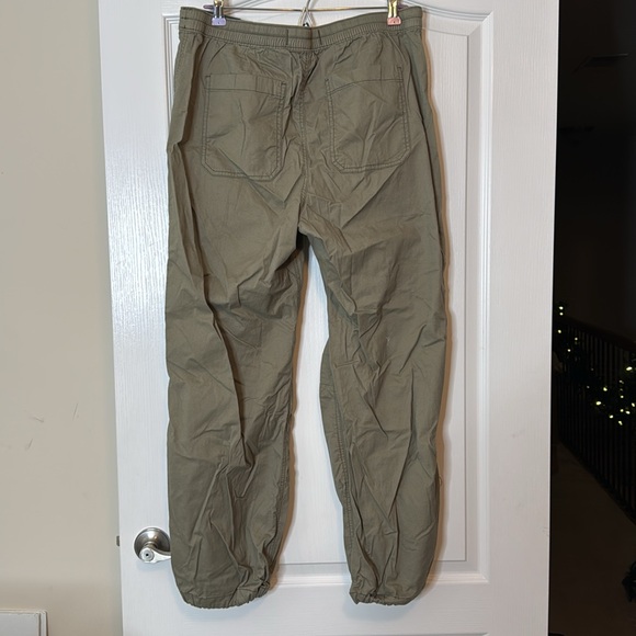 Hollister Adjustable Rise Parachute Baggy Pants Army Green Large - Picture 5 of 15